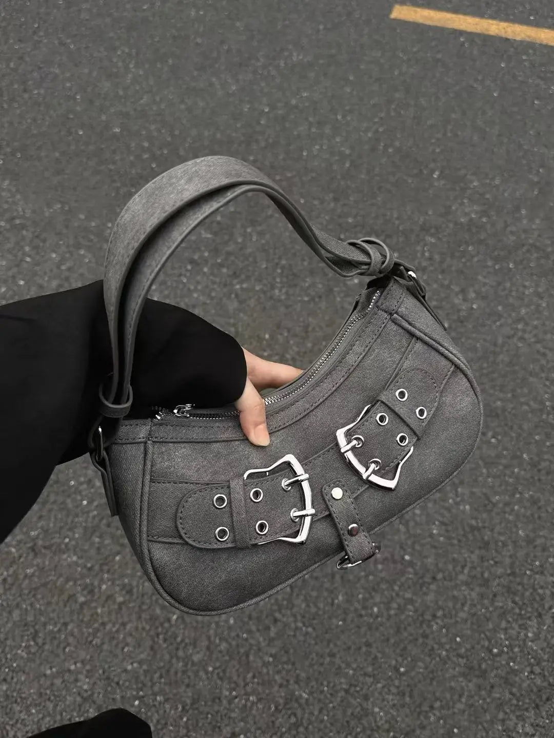 Denim Shoulder Bag