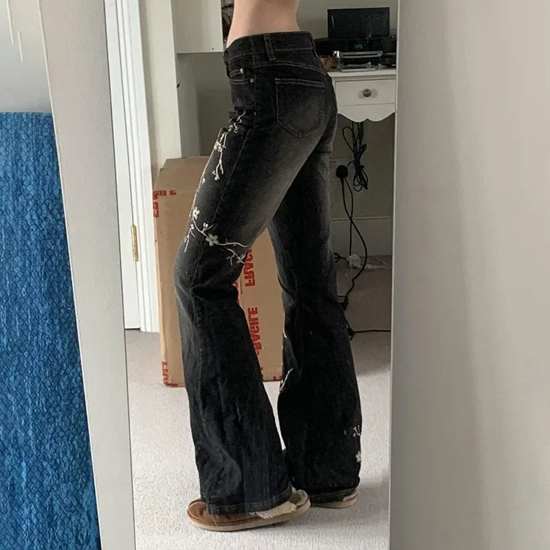 Floral Jeans