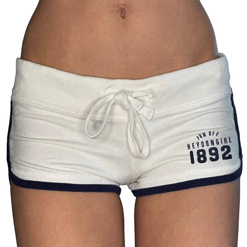 Letter Print Shorts
