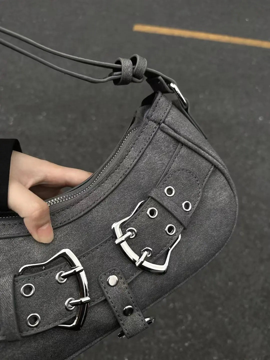 Denim Shoulder Bag