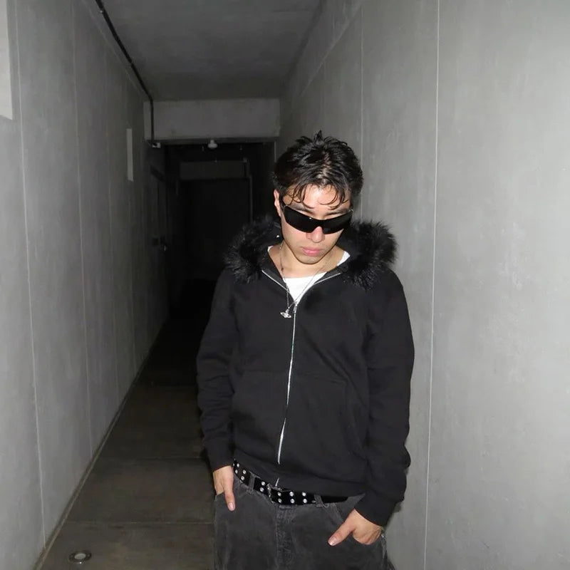 Fur Hoodie