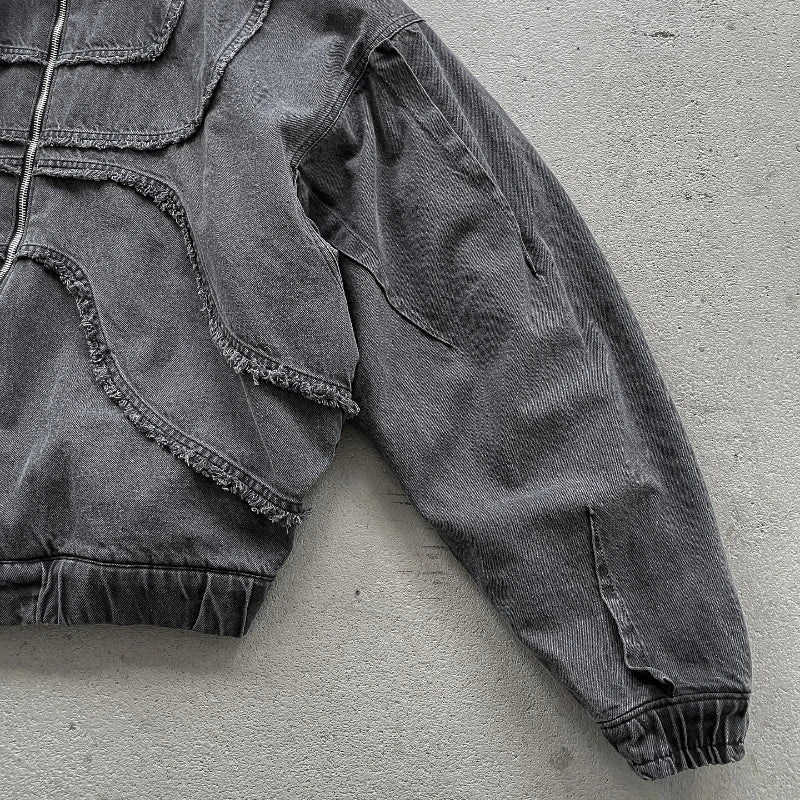 Denim Hoodie