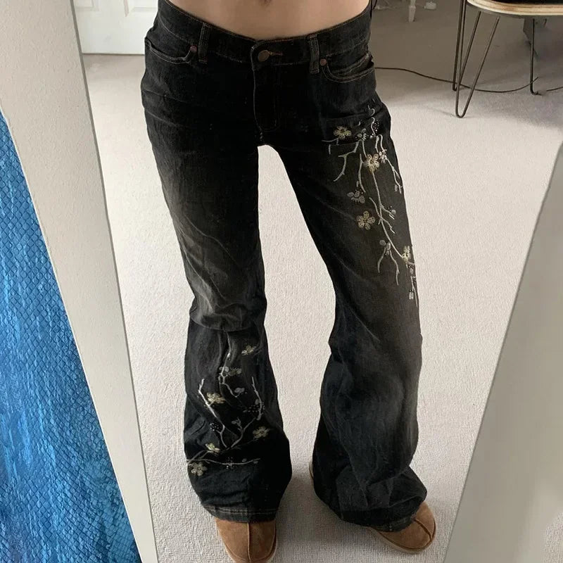 Floral Jeans