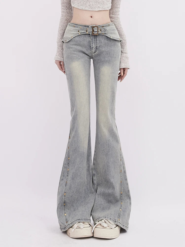 Low Rise Flare Jean