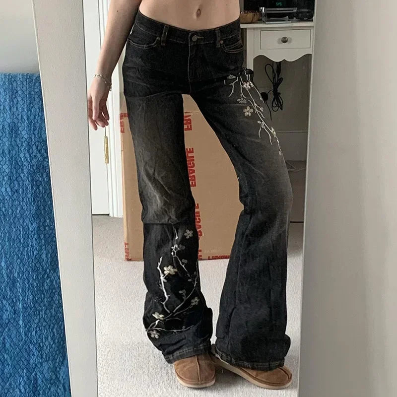 Floral Jeans