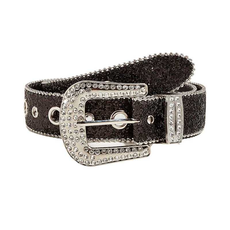 Rhinestone Belt Simple