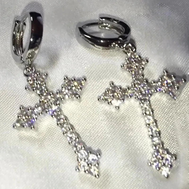 Y2K Sliver Color Earrings