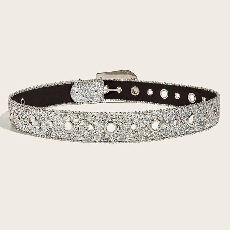 Rhinestone Belt Simple