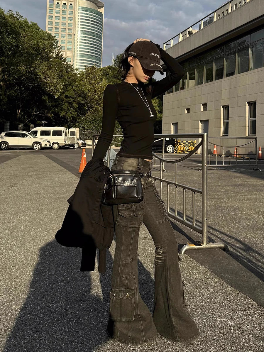 Low Waist Cargo