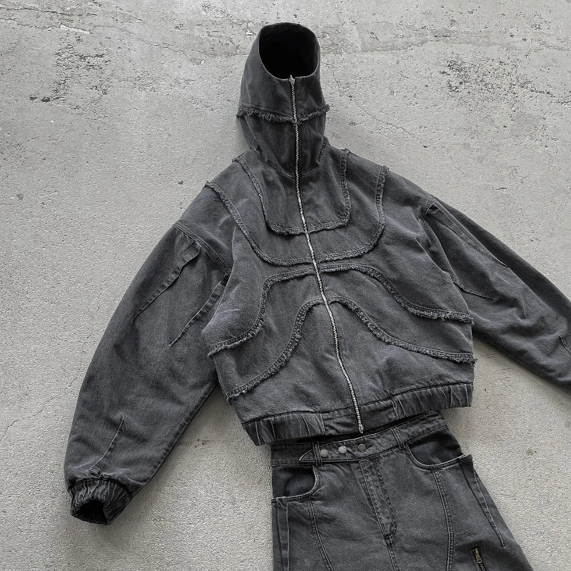 Denim Hoodie
