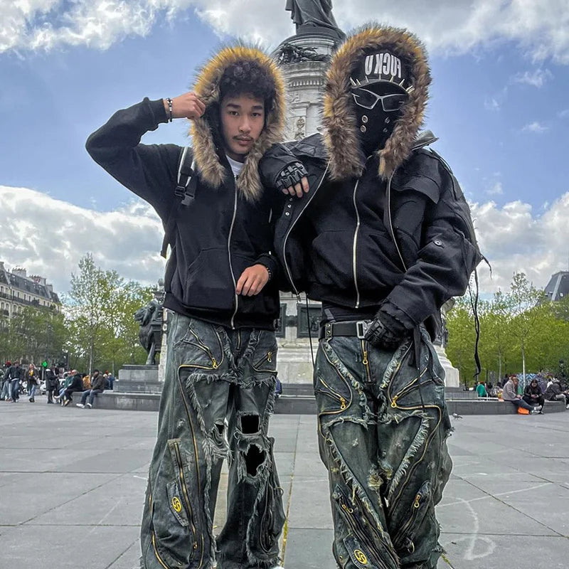 Fur Hoodie