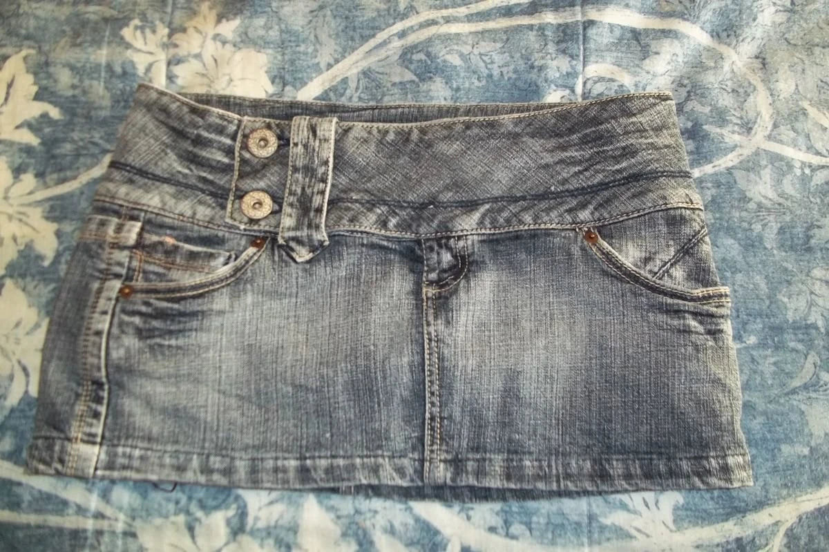Y2K Denim Skirt