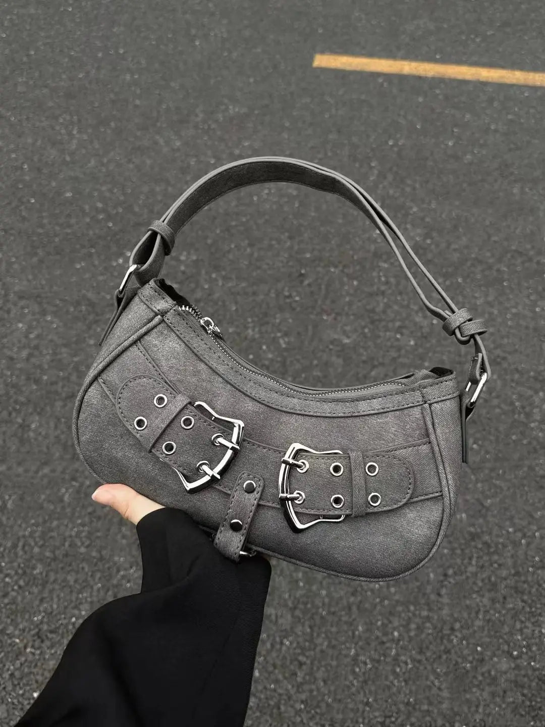 Denim Shoulder Bag