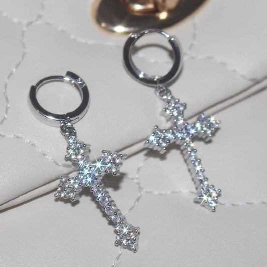 Y2K Sliver Color Earrings
