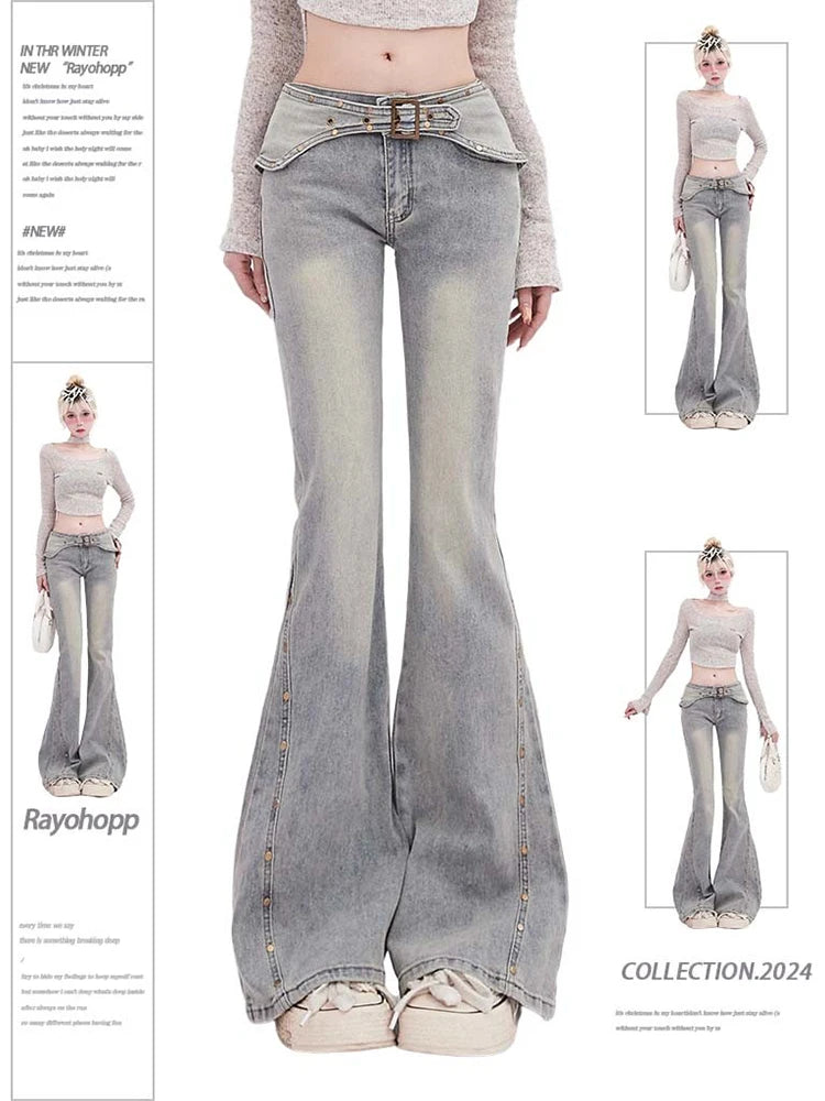 Low Rise Flare Jean
