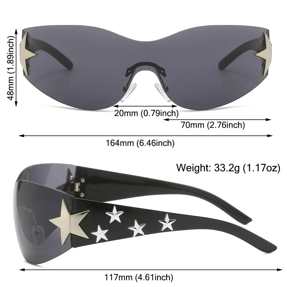 One Piece Y2K Sunglasses
