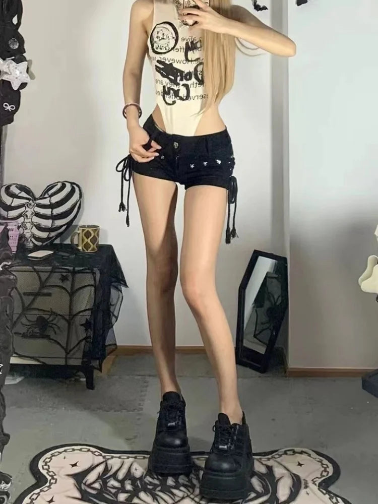 Lace up Shorts