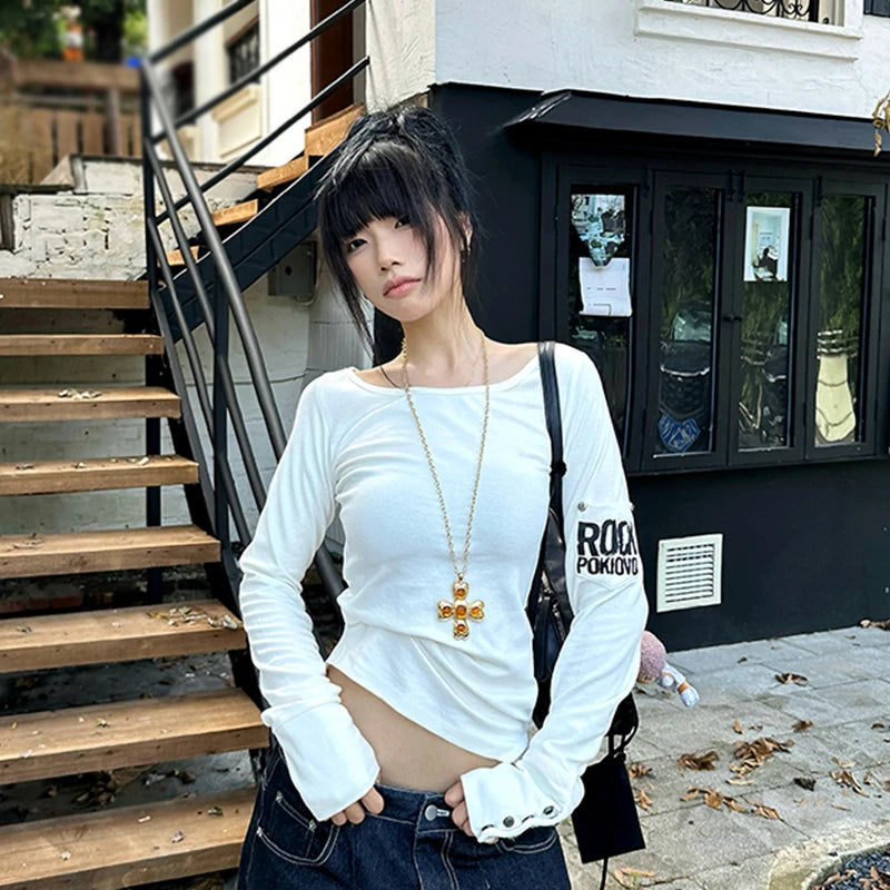 Print Shirt Long Sleece