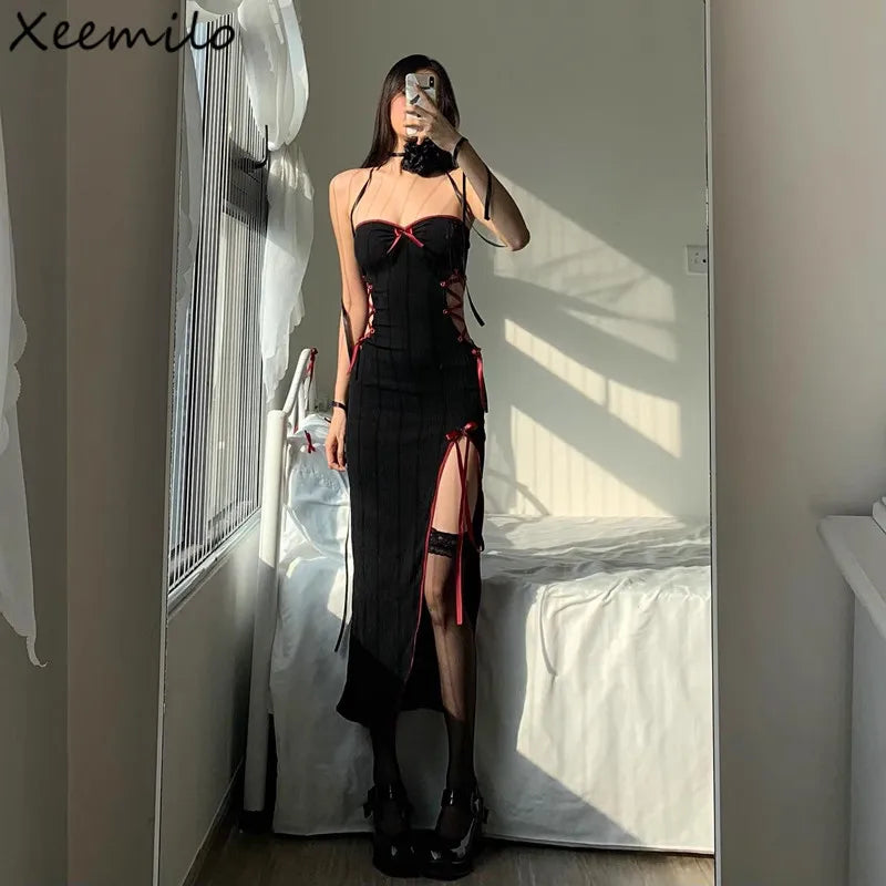 Long Red Dress