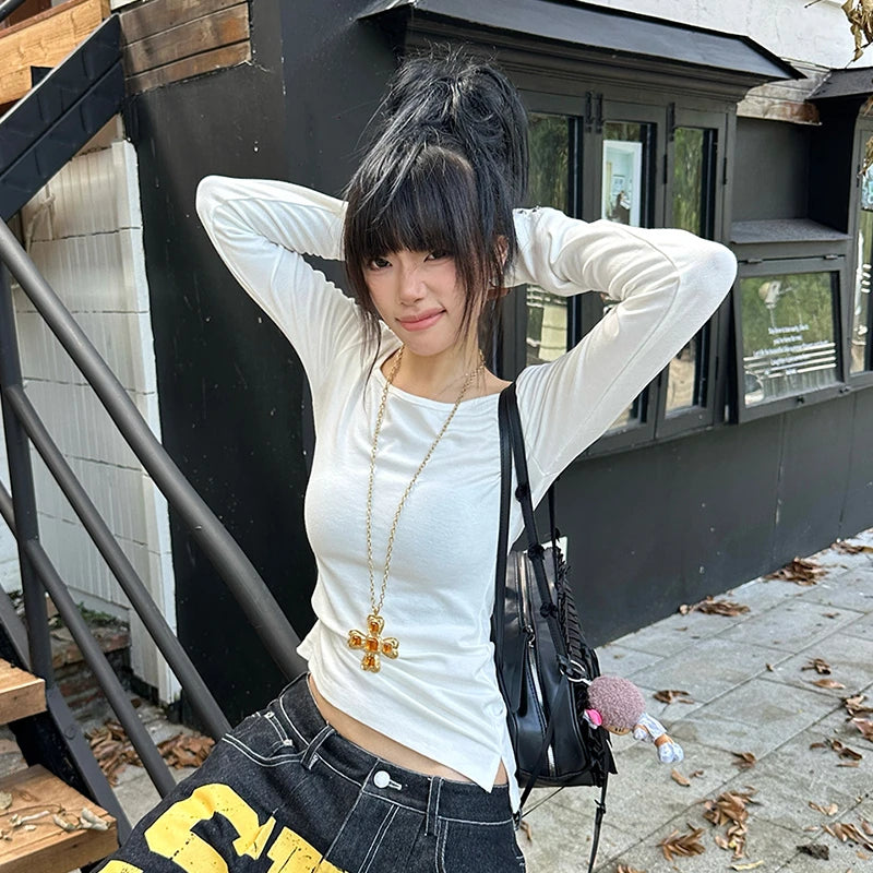 Print Shirt Long Sleece