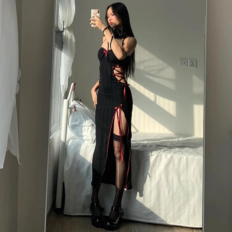 Long Red Dress