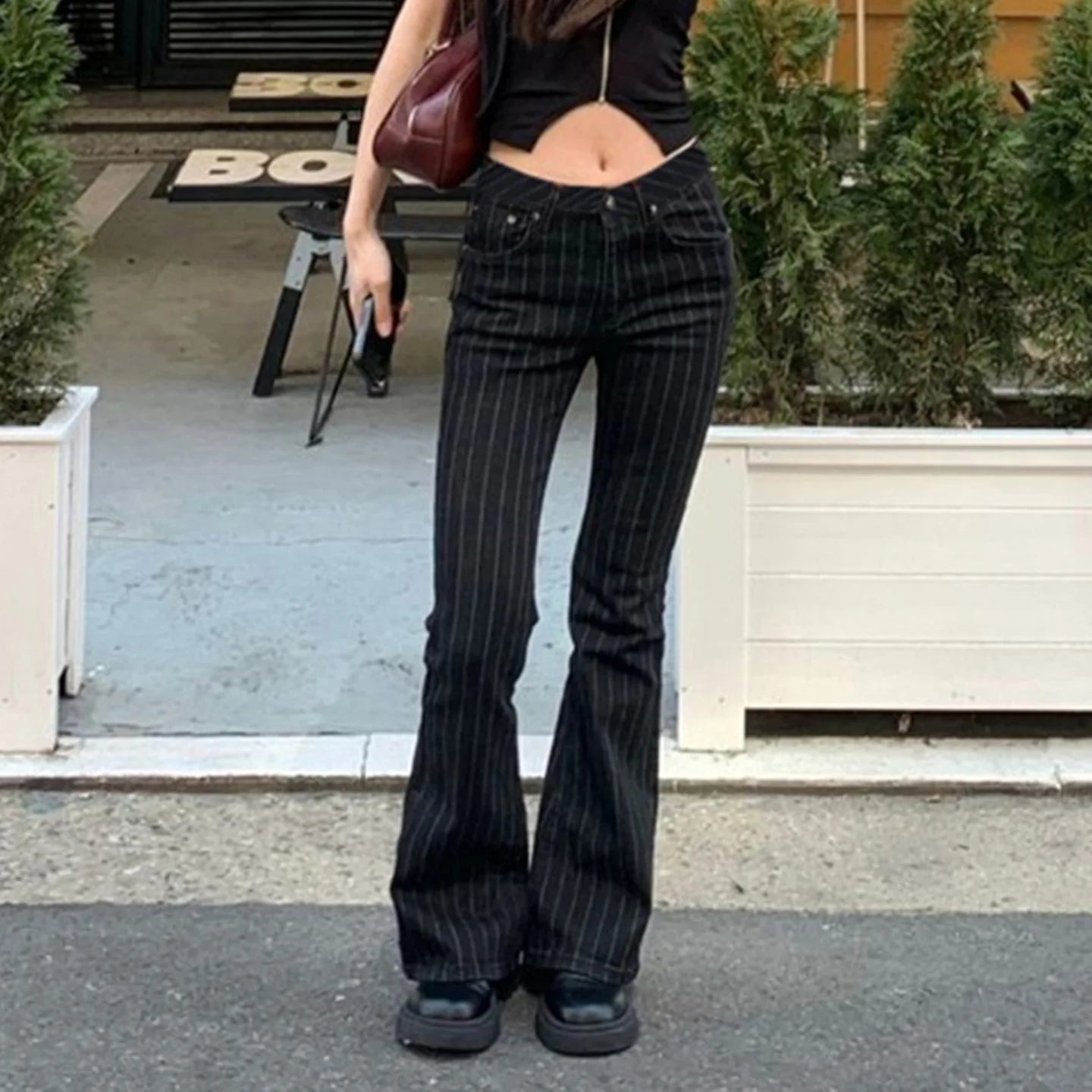 Striped Denim