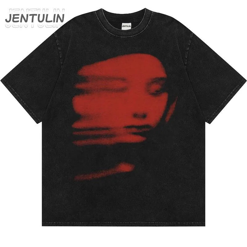 Black Streetwear T-shirt