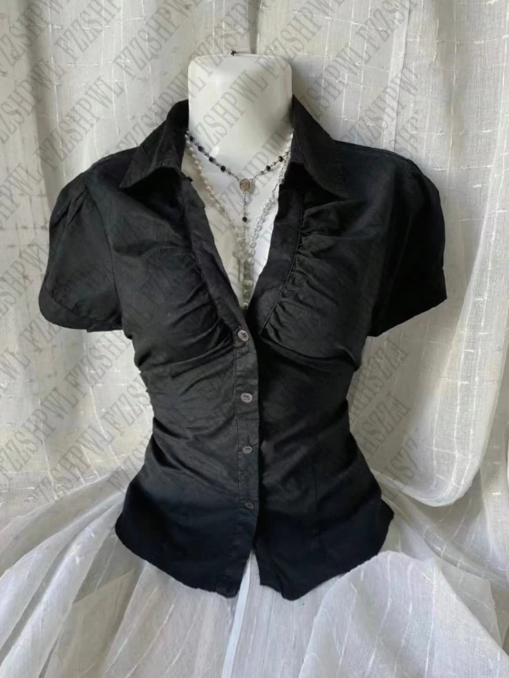 Y2K Slim Shirt