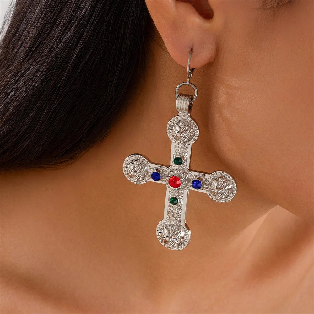 Zircon Cross Pendant