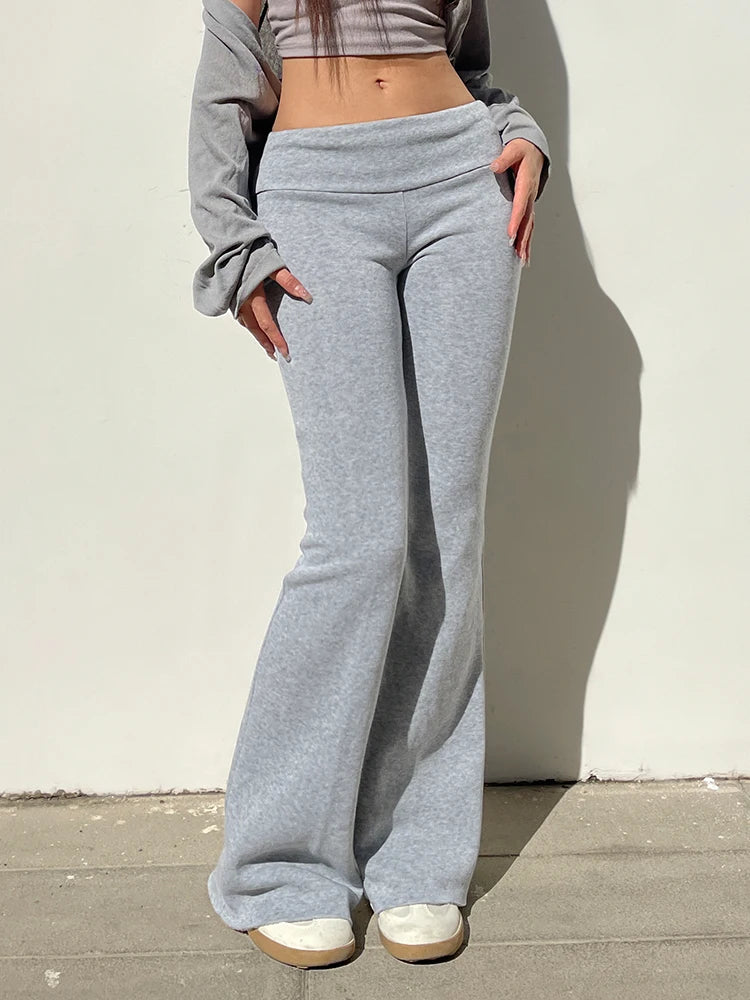 Slim Low Waist Sweatpants