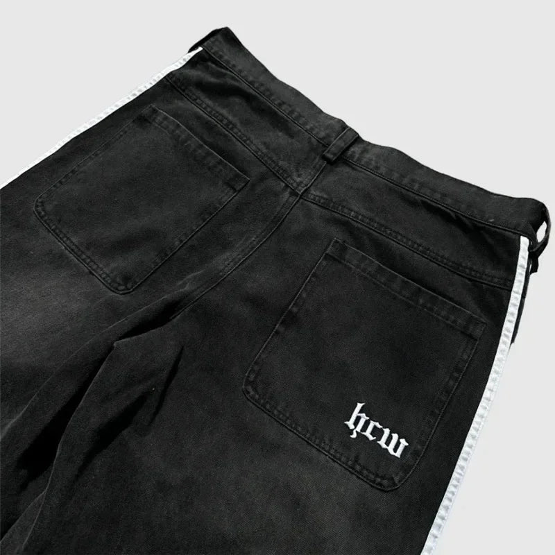 Baggy Jeans Striped