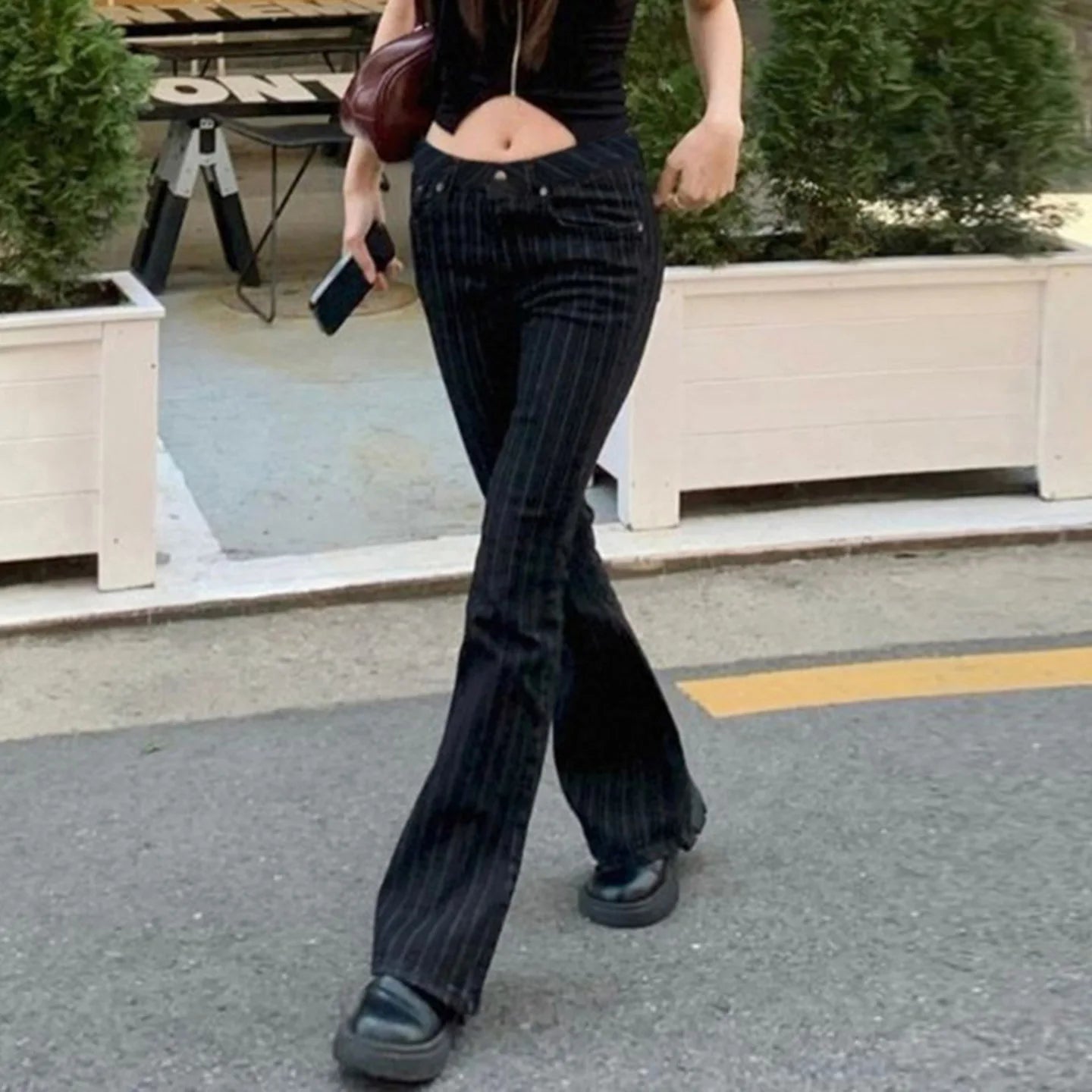 Striped Denim
