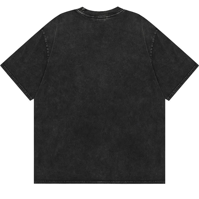 Black Streetwear T-shirt