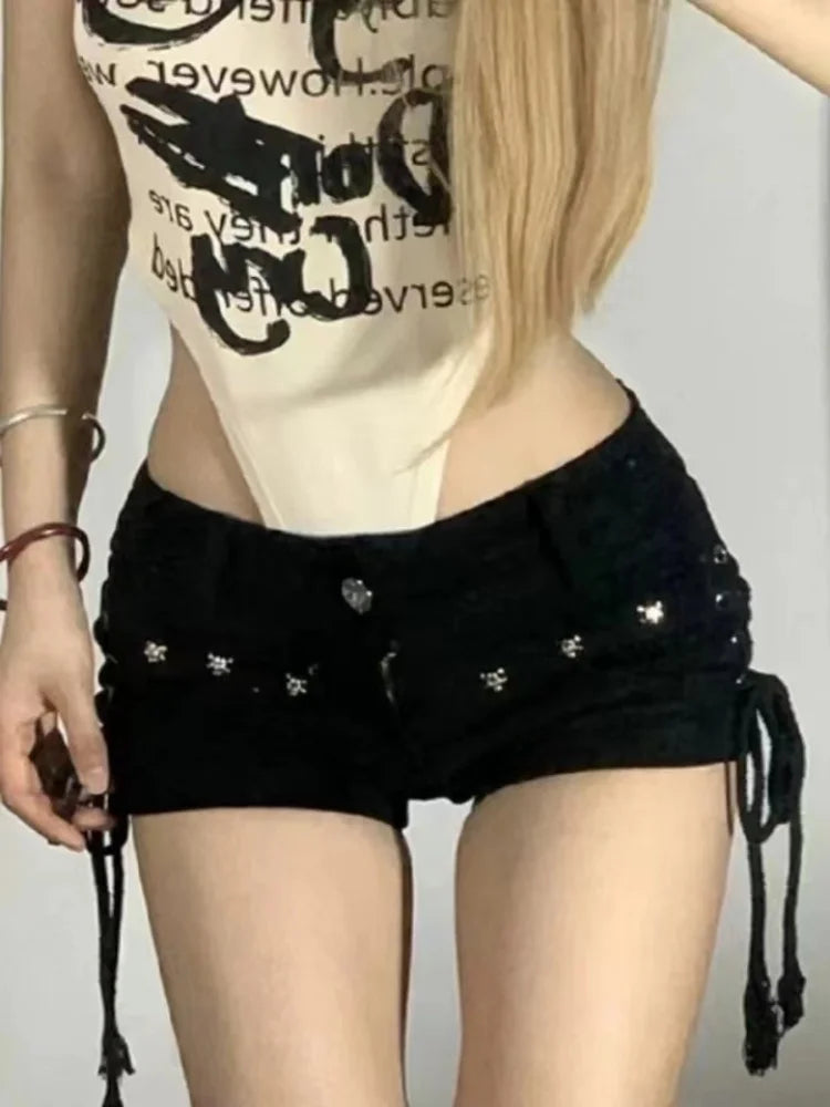 Lace up Shorts