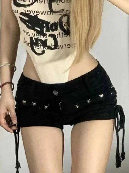 Lace up Shorts