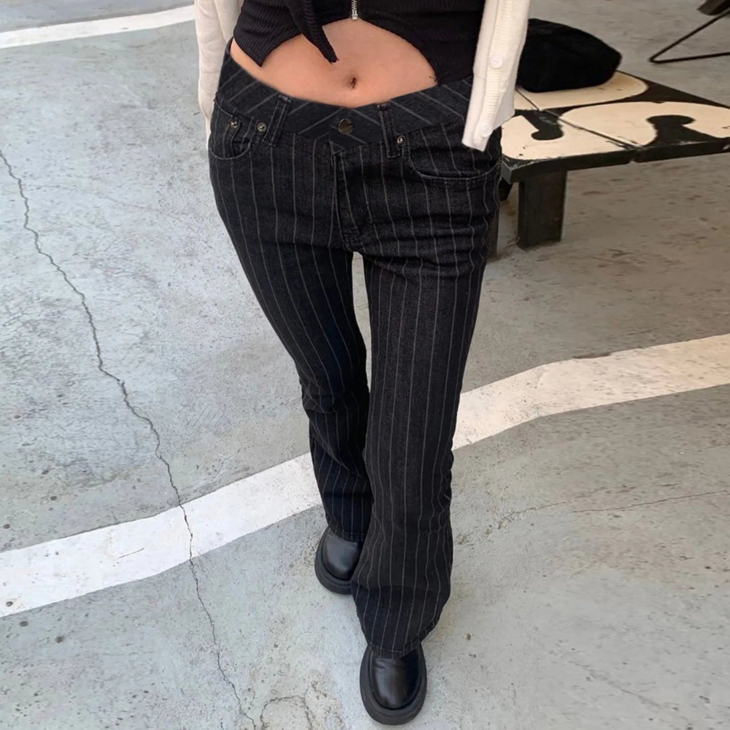 Striped Denim