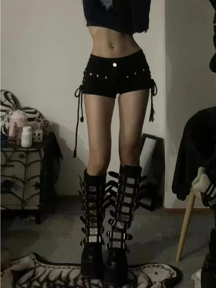 Lace up Shorts
