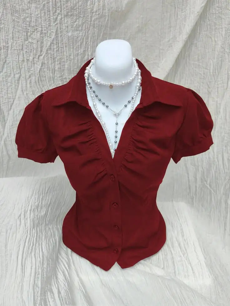 Y2K Slim Shirt