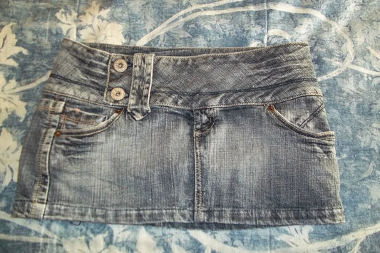 Y2K Denim Skirt