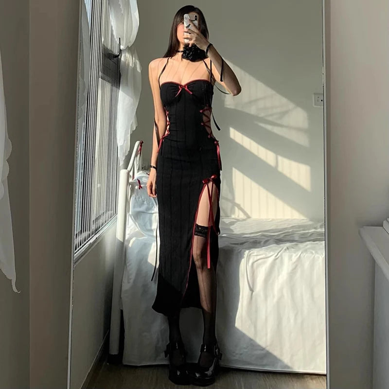 Long Red Dress