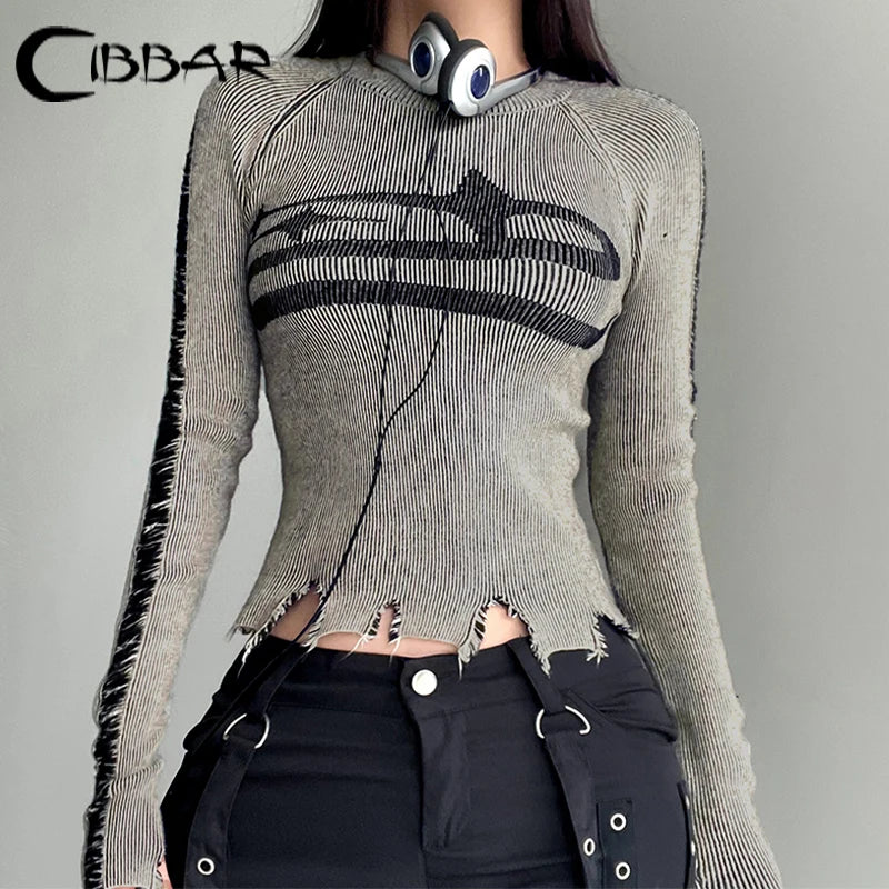 Ripped Stitched Sweater