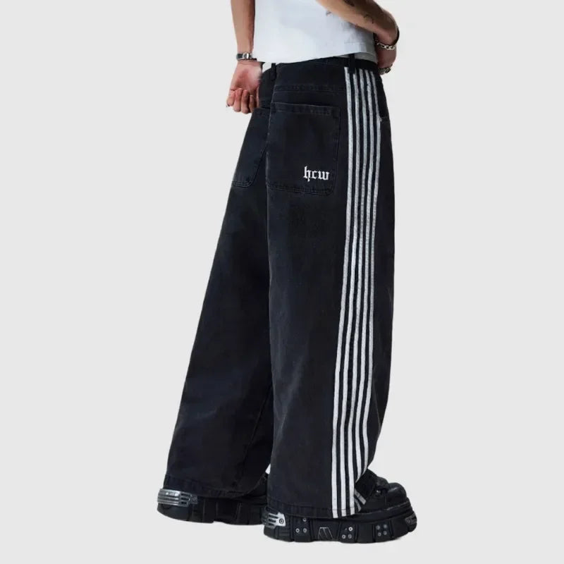 Baggy Jeans Striped