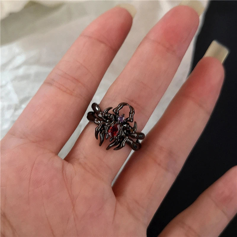 Red Crystal Rings