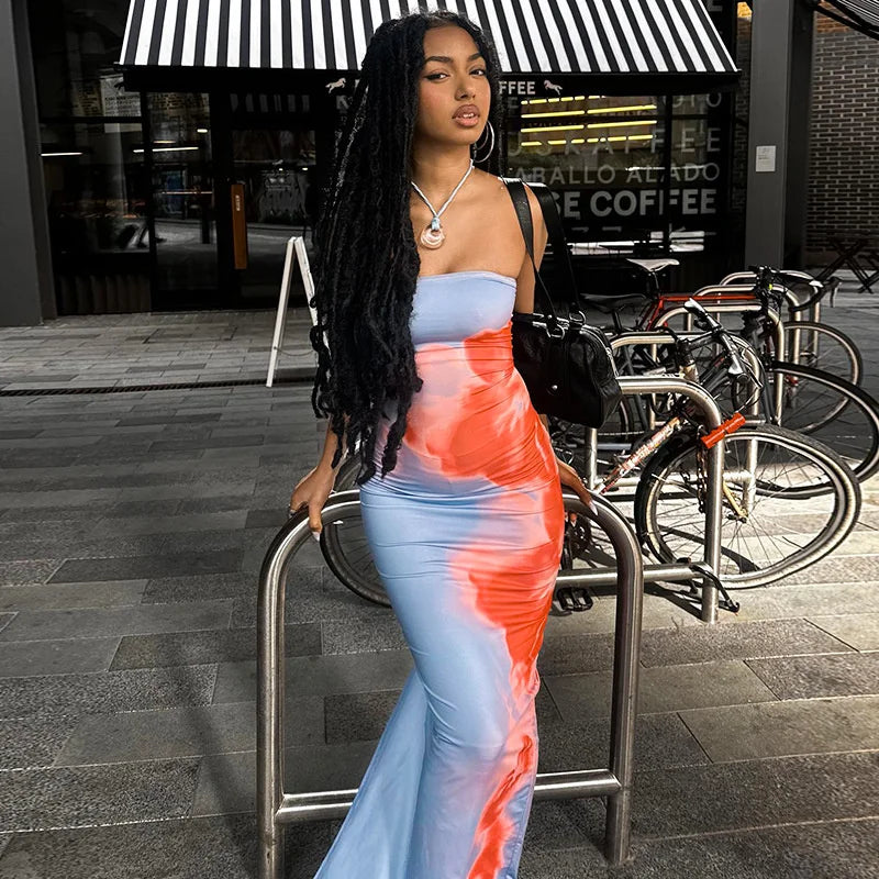 Print Tube Dress