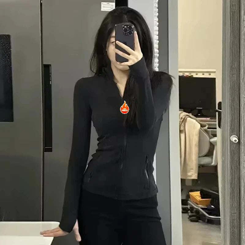 Striped Yoga Top